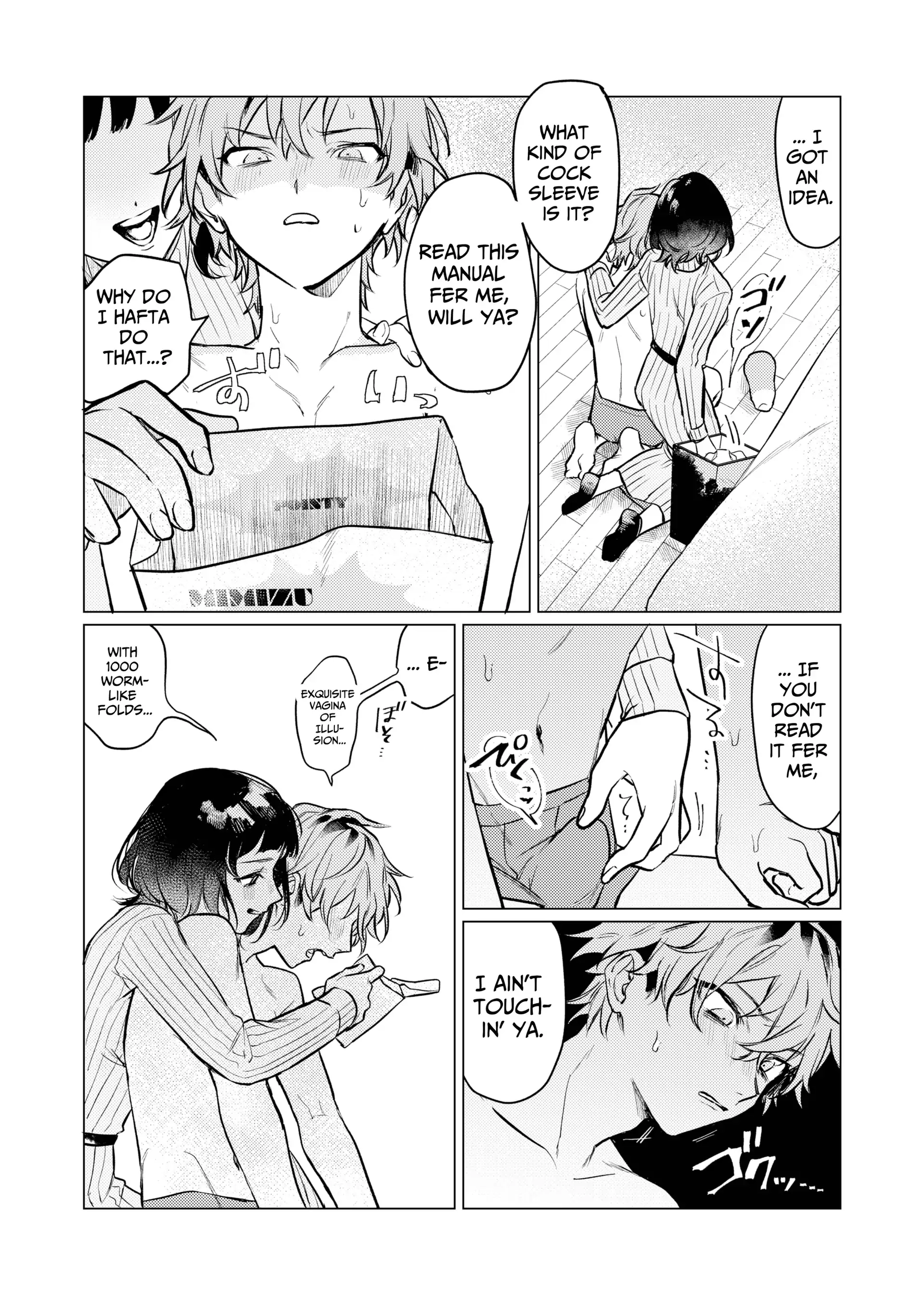 Hentai Manga Comic-I Ain't Losin' To Some Cock Sleeve!-Read-17